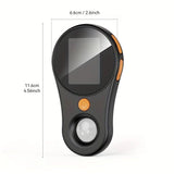 2 Inch 500X HD Portable Handheld Digital Microscope with Screen USB Connect to Computer for Plant Insect Repair Inspection.BLACK