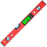 400mm Digital Level with Backlit LCD Display, Strong Magnetic Base, and Heavy-Duty Aluminum Alloy Material