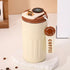 Smart Temp-Display Tumbler: 15.5oz Large Capacity, See the Temp, Enjoy Hot/Cold Freely – Just Right Every Sip（coffee color）