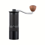 1-Pack, Manual Coffee Grinder, Hand Coffee Grinder with Built-in Digital Adjustable Setting, Black, Stainless Steel Conical Burr, Coffee Bean Grinder