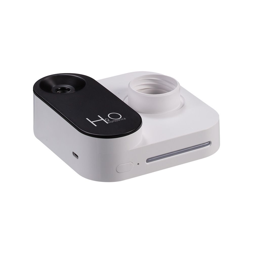 Winter Dryness Savior! Portable Humidifier Goes Viral, Your On-the-Go Hydration Essential for Business Trips and Office(WHITE)