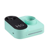 Winter Dryness Savior! Portable Humidifier Goes Viral, Your On-the-Go Hydration Essential for Business Trips and Office(GREEN)