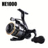 Spinning Reel Fishing Reel, Metal Spool, Metal Handle, 5.2:1 Gear Ratio, 10KG Drag, Smooth and Sensitive Line Output, Left/Right Hand Interchangeable, Rotating Fishing Reel, Suitable for Freshwater and Saltwater（HE1000)