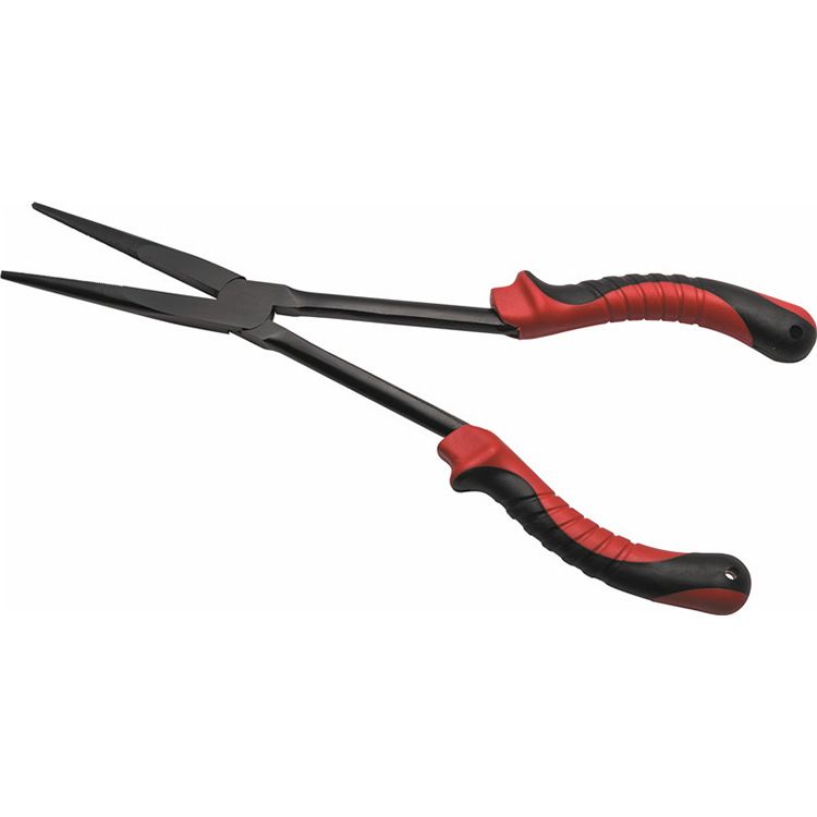 Multi-functional Fishing Pliers - Long Nose, Rust-proof & Anti-slip, Easy Hook Removal & Fish Control(Red straight pliers）