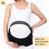 2-in-1 Pregnancy Support & Belly Band, Breathable Skin-Friendly Lightweight, Ergonomic Fit, Relieves Lower Back & Pubic Discomfort, Full Protection During Pregnancy & Postpartum/BLACK.XL code