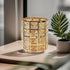 1 piece crystal pen holder, round creative desktop makeup brush storage box, polished cast iron metal art decorative display piece, lightweight and desktop style.golden