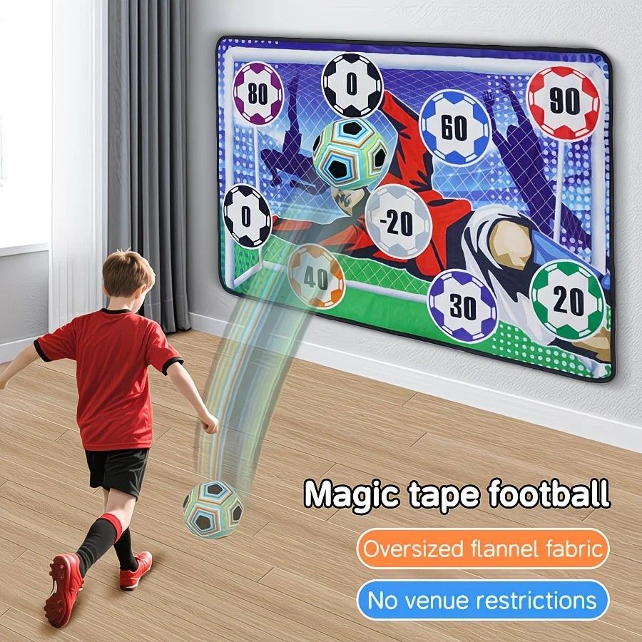 Children's Sticky Ball Soccer Game Set, Parent-Child Interaction, Indoor and Outdoor Sports, Exercise Coordination, Happy Companionship