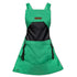 Oxford Cloth Multifunctional Gardening Apron, Thickened Durable Lightweight Large Pocket, Back Cross Straps Unisex(GREEN)