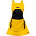 Oxford Cloth Multifunctional Gardening Apron, Thickened Durable Lightweight Large Pocket, Back Cross Straps Unisex(YELLOW)