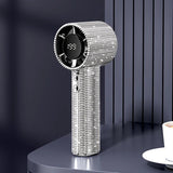 White Diamond /Diamond - style Handheld Mini Fan, Exquisite and Long - lasting Battery Life