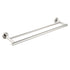 Polished Chrome 600mm Double Towel Rack Holder Stainless Steel Hanger Rail Kit
