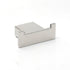 Chrome Square Robe Hook Clothes Towel Holder Bathroom Wall Mounted Hanger Kit