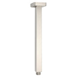 Shower Component 30cm Long Ceiling Extension Dropper Arm Brass Brushed Nickel Square
