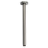 Gunmetal Round 300mm Brass Shower Arm Ceiling Mount Extension Dropper For Head