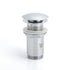 Chrome Round Basin 32mm Pop Up Brass Waste Plug Non Overflow Extension Length Drain Kit
