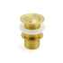 Watermark 32mm Pop Up Push Waste Plug No Overflow Basin Sink Drain Brushed Gold