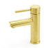 Brushed Gold 7.5L/min Kitchen Laundry Round Basin Mixer Vanity Sink Faucet Tap