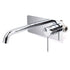WELS Chrome Round Wall Mounted Basin Vanity Mixer Bath Tub Bubble Faucet Spout