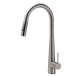 WELS Gun Metal Pull Out 2 Modes Spray Spout Kitchen Sink Tap Basin Faucet Mixer