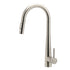 Brushed Nickel Pull Out Kitchen Tap Sink Mixer Faucet Spout 2 Modes Spray Outlet