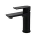 WELS Matt Black Basin Mixer Bathroom Vanity Laundry Sink Flick Faucet Tap Valve