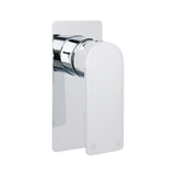 Chrome Square Lever Handle Shower Mixer Hot Cold Water Valve Watermark Standard