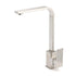 WELS Square Kitchen Sink Laundry Mixer 360º Swivel Faucet Tap Set Brushed Nickel