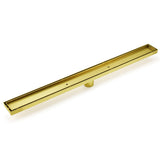 304 Stainless Steel 900mm Tile Insert Shower Grate Floor Drain 50mm Waste Outlet