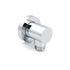 Bathroom Component Brass Chrome Flexible Shower Elbow Connector Water Inlet 1/2" End