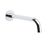 Polisehd Chrome Round 250mm Long Water Filler Spout Bath Tub Wall Mounted Outlet