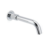 Round Chrome Curve Swivel Basin Faucet Bubble Water Outlet Swivel Bathtub Spout