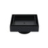 WaterMark Matt Black 100x100mm Square Tile Insert Shower Grate Floor Drain 50mm Waste