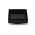 Matt Black Square 100x100mm Tile Insert Floor Drain Shower Grate 80mm Outlet Waste
