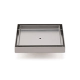 150x150mm Square Tile Insert Floor Drain Stainless Steel Shower Grate 50mm Waste