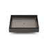 Bathroom Gun Metal 150mm Tile Insert Floor Drain Shower Grate 80mm Waste Outlet