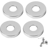 Stainless Steel Shower Mixer Rosettes, 0.75, Diameter X X Corrosion Resistant Polished and Burr Free Radiator Rosette, 27mm, 70mm, 10mm