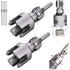 and Integrated Internal and External Pipe Threading Tool and, Pipe Repair and Dfayu Suitable for Electric Drill Thread Cutting, 0.5 in, 0.75 in
