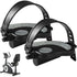 2 Pcs Exercise Bike Pedals Under Desk Bike Pedals, 9 and 16 Stationary Bike Pedals for Exercise Bike Dynamometer Spinning Indoor Pedals