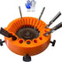 Drill Bit Sharpener with Gloves New Drill Bit Sharpener Improved Drill Bit Grinder for 2 to Drill Bits and 115 and Grinders, 13 mm, 125 mm