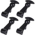 4X Elastic Rubber Hood Supports Quick Release Hood T Handle Loop Flexible Car Hood Fasteners Rubber Pull Latches for Engine Trolley