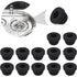 12 Pcs Rubber Tips Rust Protection for Dometic Campervan Stoves, 5 mm