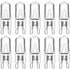 10 Pcs Bulb Halogen G9 40W 230V, 480LM 2900K Warm Dimmable White, Wall Lights Landscape Lamps, G9 Capsule Bulbs Cabinet Lighting for Chandeliers
