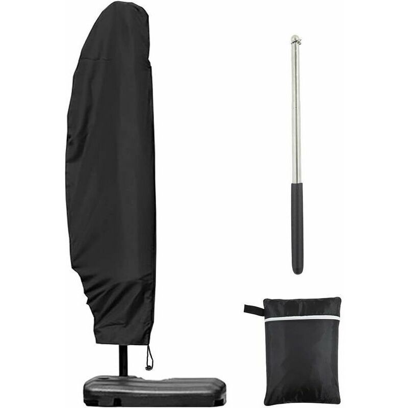 Cover of Parasol with Fermeture Eclair of 1, 280x30 and 80 and ., of Long with Rod Telescopique, 3m, 4m, 45cm