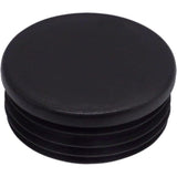 20 Pcs Inserts of Tubes Ronds of Black, RAL 9005, Bouchons of Hose Bouchons of Poteau of Cloture in Plastic, 60 mm