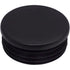 20 Pcs Inserts of Tubes Ronds of Black, RAL 9005, Bouchons of Hose Bouchons of Poteau of Cloture in Plastic, 60 mm