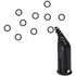 10 Pcs Rubber O Compatible with Karcher SC2 SC3 SC4 SC5 CT10 Steam Cleaner Black, Rings