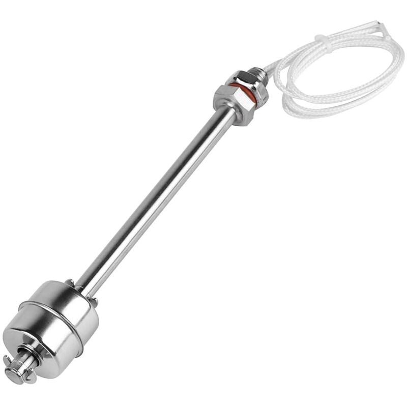 Float Switch in Stainless Steel Water Level Regulator 0 220 V Pool, Pond Liquid Level Sensor Water Level Sensor M10, for Pump a Water, 150 mm