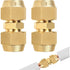 2 Pcs Rallonges of Hose in Copper of Climatisation Pas of Soudure Necessaire Accessories of Climatisation, 0.5 in