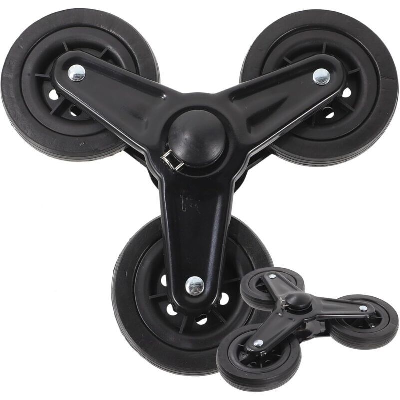 1 Pair of Heavy Duty Wheeled Trolleys Trolley Wheels Luggage Trolley Wheels Heavy Duty Wheelbarrow Wheels