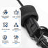 Female Thread Flow Sensor and Paddle Water Flow Switch for Heat Pumps Water Heaters and Air Conditioners